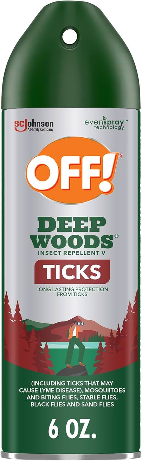 OFF! Deep Woods Insect Repellent V for Ticks